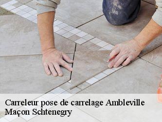 Carreleur pose de carrelage  95710