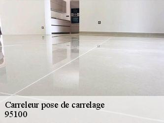 Carreleur pose de carrelage  95100