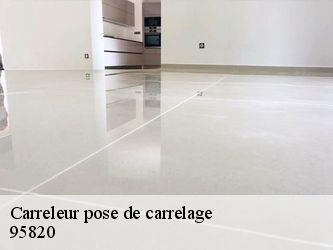 Carreleur pose de carrelage  95820