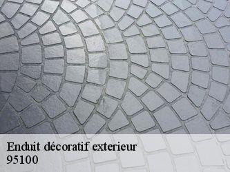 Enduit décoratif exterieur  95100